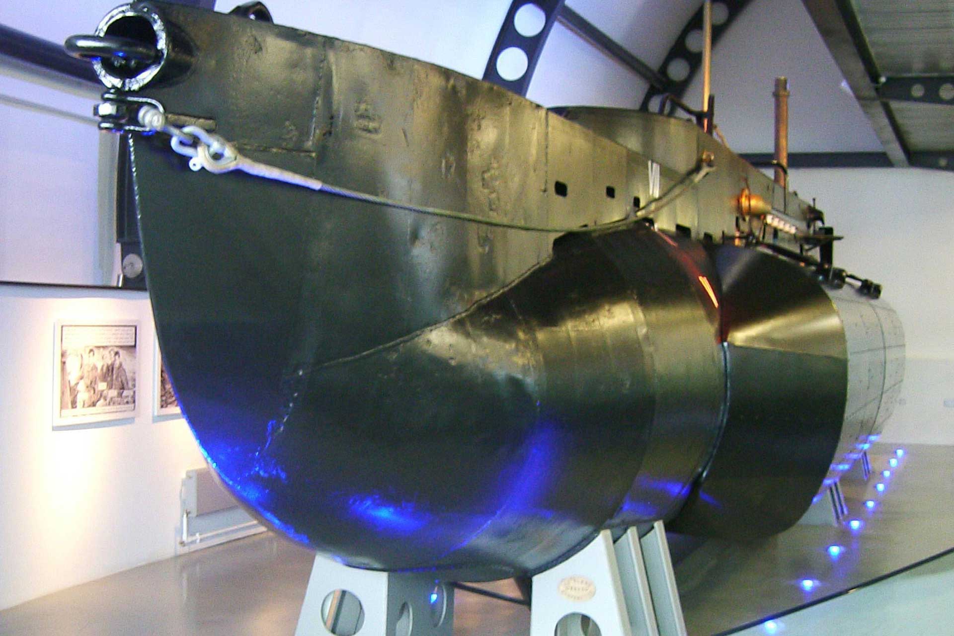 X-24 submarine at the Royal Navy Submarine Museum in Gosport