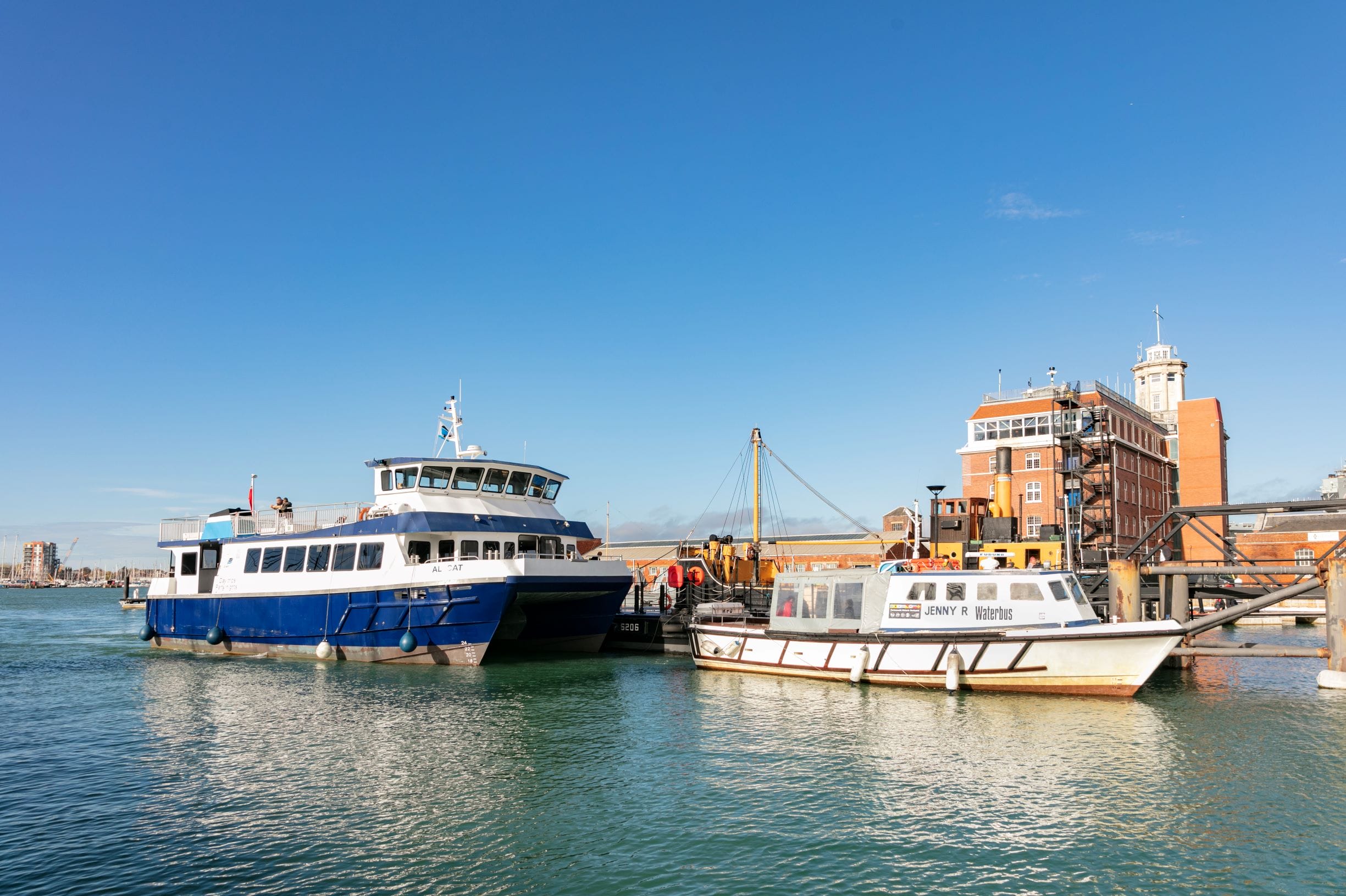 The Waterbus and Harbour Tour at Portsmouth Historic Dockyard