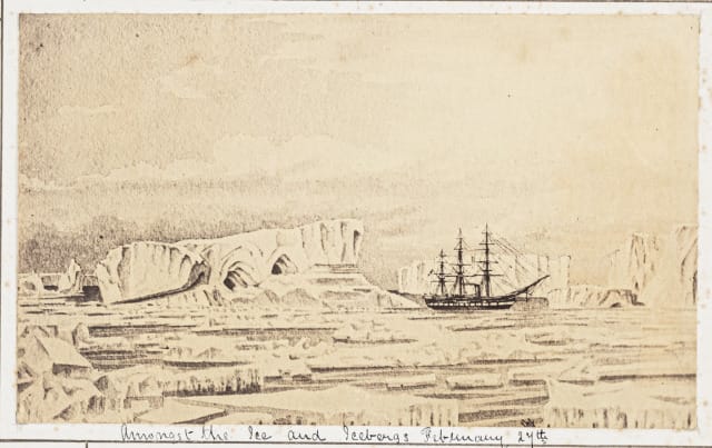 Original image of HMS Challenger from 1872